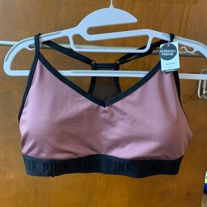 PINK Dusty Rose Sports Bra